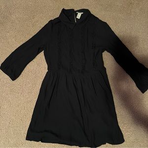 Forever 21 black collared dress